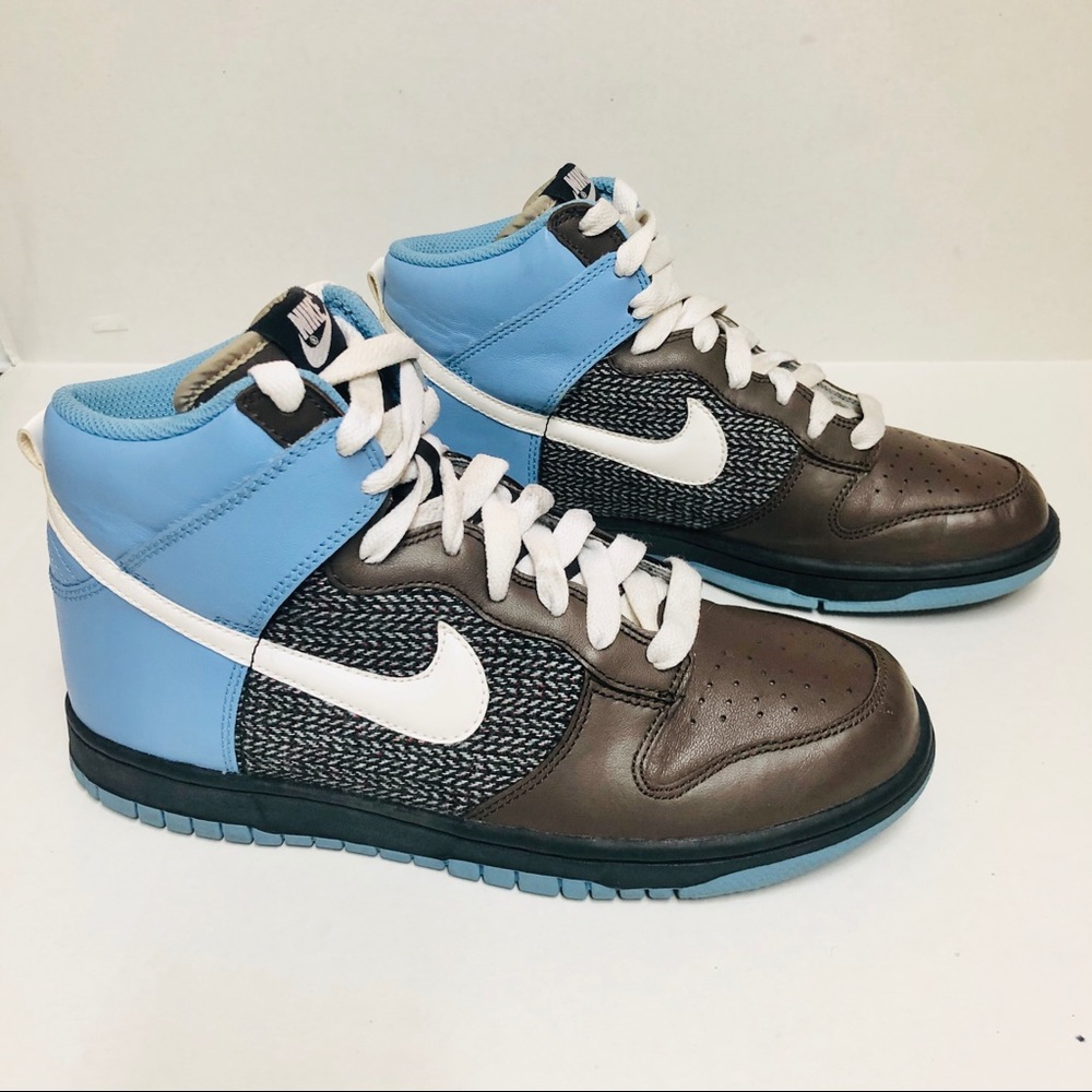 Nike Dunk High Unisex BaroqueBrwnWhite 318676-211